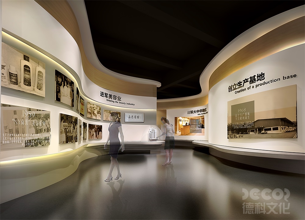 什么樣的材料適合用于化妝品展廳裝修的墻面裝飾？